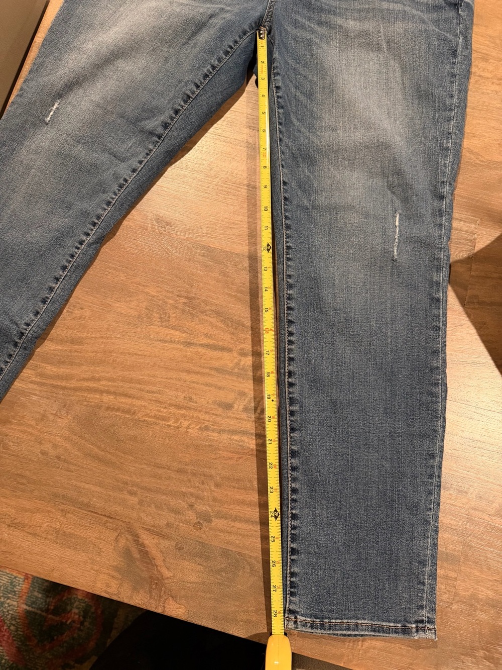 Kut from the Kloth Catherine Boyfriend Jeans in Light Blue Wash 14W - Picture 7 of 9